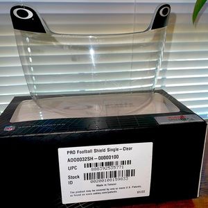 Oakleys Clear Face Shield